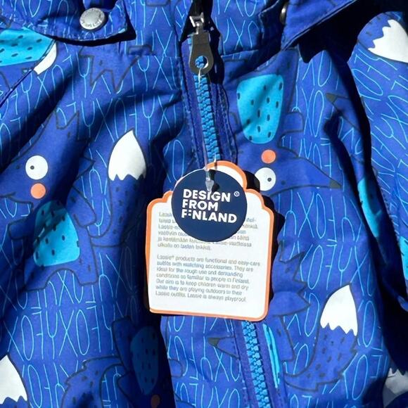 New Lassie by Reima Baby boy girl rain suit snowsuit 6 months - Picture 7 of 12